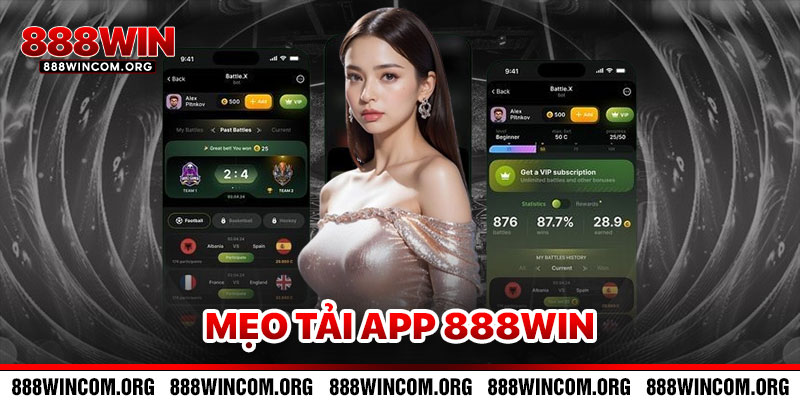 Mẹo Tải App 888win